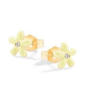 Orecchini Bimba in Argento Fiore Giallo NAN0497 - Nanan