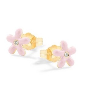 Orecchini Bimba in Argento Fiore Rosa NAN0495 - Nanan