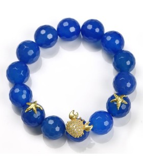 Bracciale Donna Collezione Positano Blu - Misis