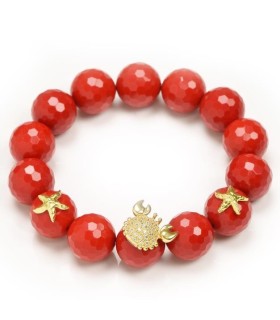 Bracciale Donna Collezione Positano Rosso - Misis