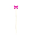 Mono Orecchino Donna Candy Bow Fiocco Smaltato OR-022 M2 V AU - Rue des Mille