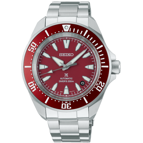 Orologio Uomo Prospex Samurai Quadrante Rosso SRPL11K1 - Seiko