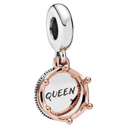 Charm Pendente Queen Con Corona Argento Rosè - Pandora