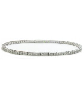 Bracciale Uomo Tennis in Argento Brunito con Spinelli  Bianchi ESB075-B-18 - Zancan