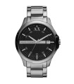 Orologio Uomo Hampton Solo Tempo in Acciaio Quadrante Nero AX2103 - Armani Exchange