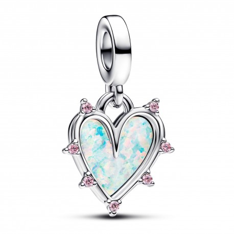 Charm Pendente Cuore dell' Amicizia Opale 793434C01 - Pandora