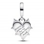 Charm Pendente Cuore dell' Amicizia Opale 793434C01 - Pandora