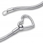 Collana Maglia Snake Chiusura a Cuore 393377C00 - Pandora