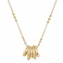 Collana Donna Amy in Acciaio PVd Oro BAY02 - Brosway