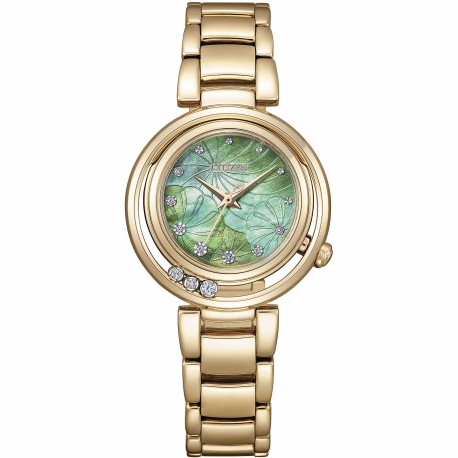 Orologio Donna Arcly Limited Edition in Acciaio Dorato Solo Tempo Ecodrive EM1113-82Y - Citizen