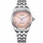 Orologio Donna in Acciaio Solo Tempo Ecodrive Quadrante Salmone EM1140-80X - Citizen