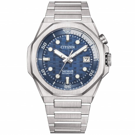 Orologio Uomo Series 8 831 Automatico in Acciaio Quadrante Blu NB6060-58L  - Citizen