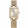 Orologio Donna Flair Cassa Rettangolare Maglia Milano Dorato  IK7-929-11 - Vagary