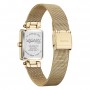 Orologio Donna Flair Cassa Rettangolare Maglia Milano Dorato  IK7-929-11 - Vagary