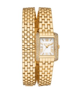 Orologio Donna Bracciale/Collana Emery in Acciaio Dorato MK4833 - Michael Kors