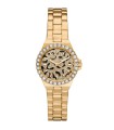 Orologio Donna Lennox in Acciaio Dorato con Quadrante Maculato MK7394 - Michael Kors