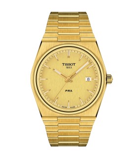 Orologio Uomo PRX 40mm in Acciaio Dorato Solo Tempo T137.410.33.021.00 - Tissot