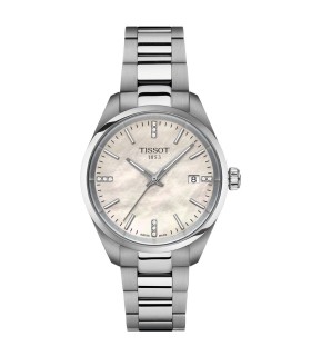 Orologio Donna PR100 34mm in Acciaio Quadrante Madreperla T150.210.11.116.00 - Tissot