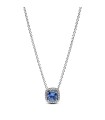 Collana Punto Luce Quadrato Blu 393560C01-45 - Pandora