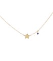 Collana Donna Essence Girocollo Stella  e Punto Luce GRZ-024 STE AU -Rue des Mille