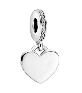 Charm Pandora - Cuore Pendente Da Incidere 798761C01