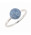 Anello Donna in Argento con Polvere Blu Santorini WPSCA256/M - Pesavento