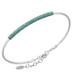 Bracciale Donna in Argento con Polvere Verde Amazzonia WPSCB003 - Pesavento