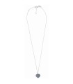 Collana Donna in Argento con Cuore in Polvere Blu Santorini WPSCE073 - Pesavento