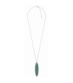 Collana Donna in Argento con Pendente in Polvere Verde Amazzonia WPSCE285 - Pesavento