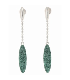 Orecchini Pesavento - Donna in Argento Polvere Verde Amazzonia WPSCO317