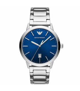 Orologio Emporio Armani - Uomo Ruggero Acciaio AR11311 Quadrante Blu