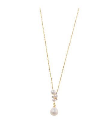 Collana Donna Minijewels Collection in Argento Dorato con Perle 272C0011 - Salvatore Plata