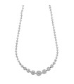 Collana Donna Tennis in Argento con Zirconi 136C0396 - Salvatore Plata