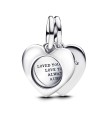 Charm Pendente Cuore con Lente di Ingrandimento da Incidere 793671C00 - Pandora