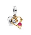 Charm Pendente Cuore con Freccia da Incidere 763622C01 - Pandora