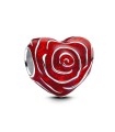 Charm Cuore di Rosa Rossa 793673C01 - Pandora