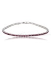 Bracciale Tennis in Oro Bianco con Rubini ct. 1,70 BR 002284 /RB - Davite & Delucchi