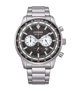 Orologio Citizen - Uomo Aviator Crono in Acciaio CA4500-91E