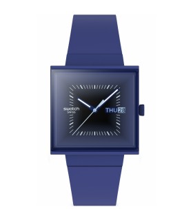 Orologio Swatch - Squarely Blacklight SO34N700