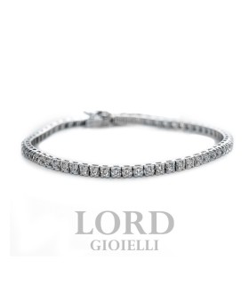 Bracciale Tennis in Oro Bianco con Diamanti ct. 2,72 G SI BR 002272 /12 - Davite&Delucchi