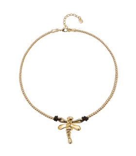 Collana Donna Ser Rebelde con Libellula COL1960ORO0000U - Unode50