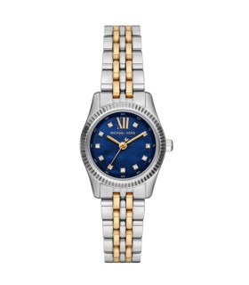 Orologio Michael Kors Donna Lexington in Acciaio Bicolore Quadrante Blu MK4865 - Michael Kors