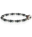 Bracciale Gerba Uomo con Ematite Faccetta Scura 147 - Gerba