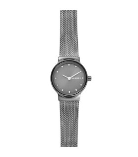 Orologio  Donna Freja Maglia Mesh Cassa Acciaio Brunito - Skagen